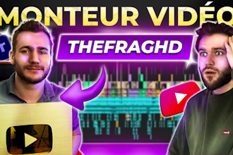 edit videos for youtube, tiktok, instagram and gaming fr