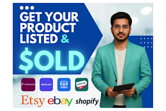 list products on offerup, facebook marketplace, mercari, poshmark