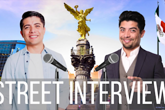 do a mexico city street interview for your brand