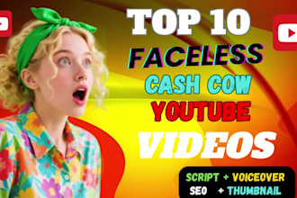 do youtube automation of ai and tech videos faceless video cash cow channel