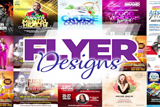 design professional flyer, brochure, company profile, newsletter