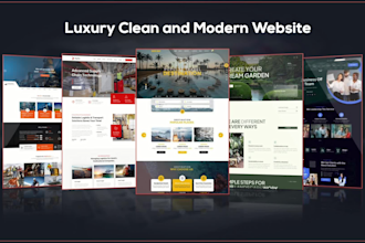build website design, and responsive website,  wordpress website