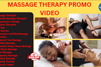 massage therapy promo video