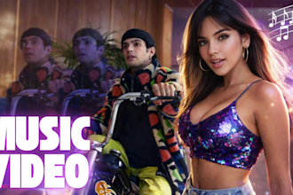 do cinematic industry level music video editing with pro vfx