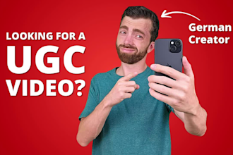 be your german ugc creator for organic content