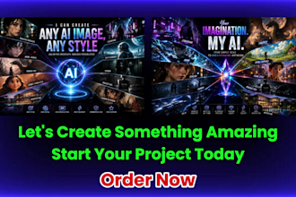 create 20 ai images, ai art, and custom image generation