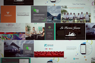 design a powerpoint presentation, pitch deck, and google slides