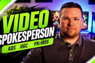 create a professional spokesperson video for your brand