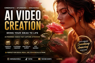 create cinematic ai commercial commercial
