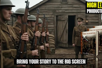 create a cinematic book trailer