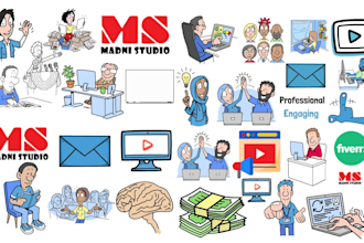 do whiteboard animated explainer video or doodle animation