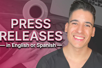 write a remarkable press release
