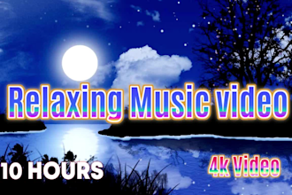 youtube channel create and setup, 50 meditation music video, relaxing video