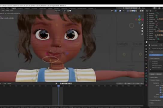 3d cartoon character model 3d stylized cartoon texture, 3d rigging for animation