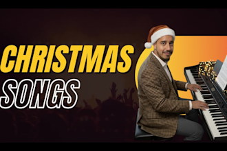 create magical christmas piano arrangements for your project