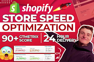 do shopify speed optimization within 24 hours