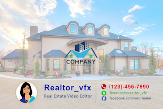create real estate listing video
