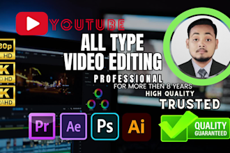 be your any type of professional video editor