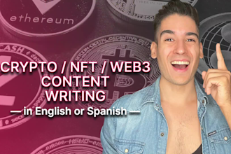 write SEO content for crypto and nfts