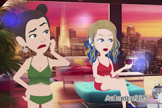 create an awesome animated music video
