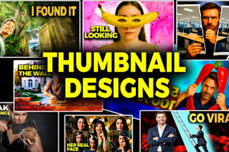 design viral youtube thumbnails for high CTR
