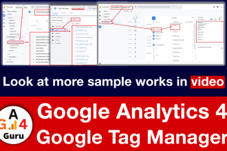 fix or setup google analytics 4 with conversion tracking, ga4 ecommerce tracking