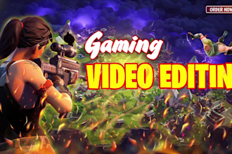 cut edit your gaming videos for youtube