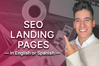 write SEO content for your landing page