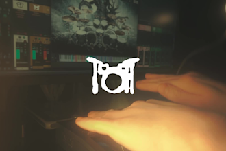 program realistic metal and rock drums