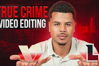 do dynamic edit for your true crime videos