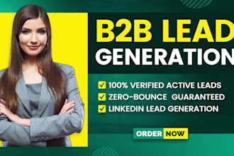 do b2b lead generation, linkedin leads, targeted leads and prospect contact list