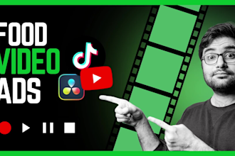 edit your food ad videos for your restaurant or brand
