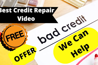 do 5 credit repair video credit fixing or score video