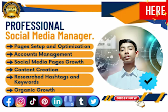 be your social media manager, personal assistant, and content creator