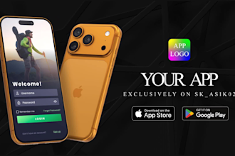 create mobile app promo video or web promo or app explainer video