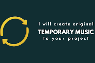 add original temporary music to your film