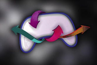 create a 3d logo loop animation for your stream