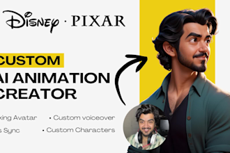 be your ai creator for motivational and animated videos