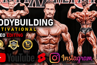 make bodybuilding fitness sports motivational video