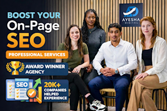 do on page SEO optimization for wix wordpress squarespace shopify or any website
