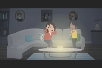 create 2d animation story or cartoon storytelling video
