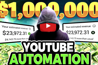 setup youtube automation channel business and create cash cow videos for you