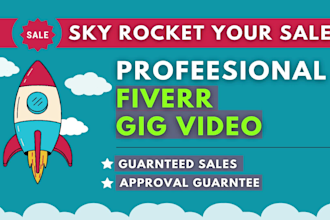 create awesome fiverr gig video for gig rank