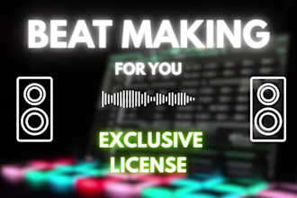 produce a premium trap or drill beat with exclusive rights