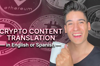 translate crypto and nft content from english to spanish