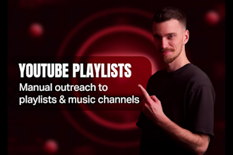 promote your music video to youtube playlists for views