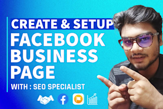 create and setup your impressive facebook business page with expert marketing