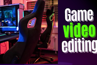 edit you gaming highlights and funny videos
