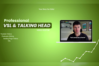 edit a high converting vsl video sales letter for your sales funnel