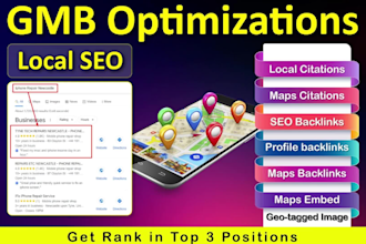 do 5000 google maps citations for gmb ranking and local SEO